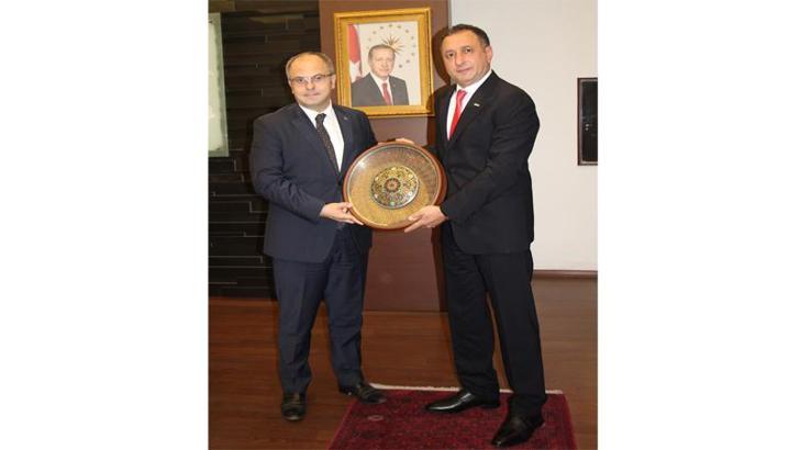 BİOSB Başkanı Dr. Varlıbaş, Vali Yardımcısı Dr. Üçer’i ziyaret etti