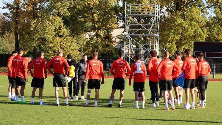 Ümit Milliler, Letonya maçı hazırlıklarını tamamladı