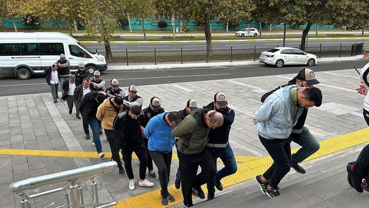 Bulutlar Çetesi'ne operasyonda, 15 şüpheli daha adliyede