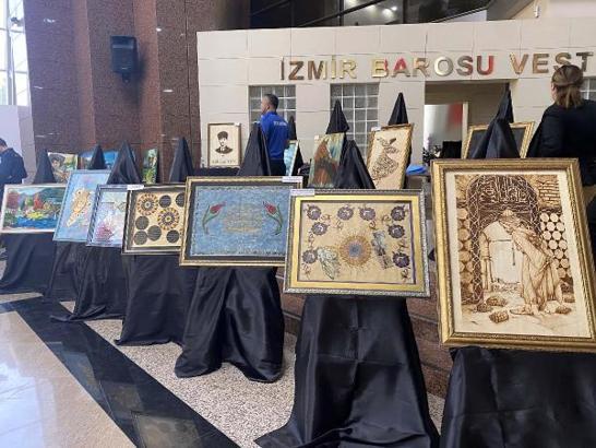 İzmir Adliyesi’nde el sanatları sergisi