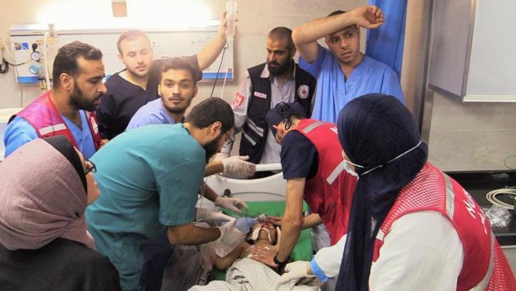 Filistin Sağlık Bakanlığı’ndan hastane saldırısına yönelik açıklama