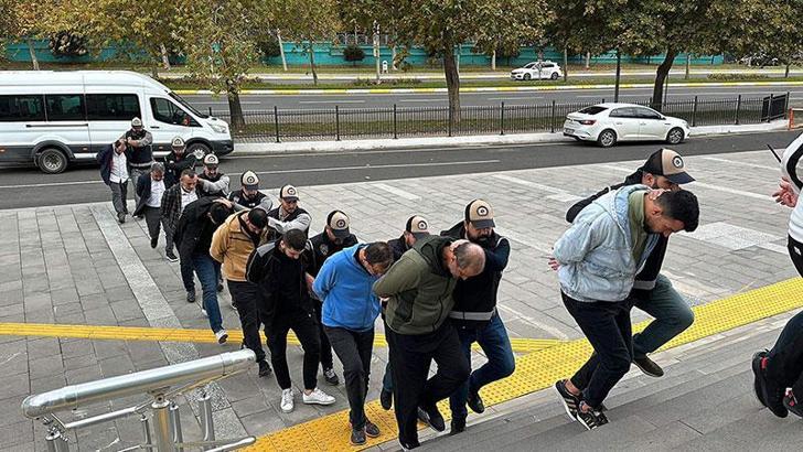 Bulutlar Çetesi'ne operasyonda 8 tutuklama