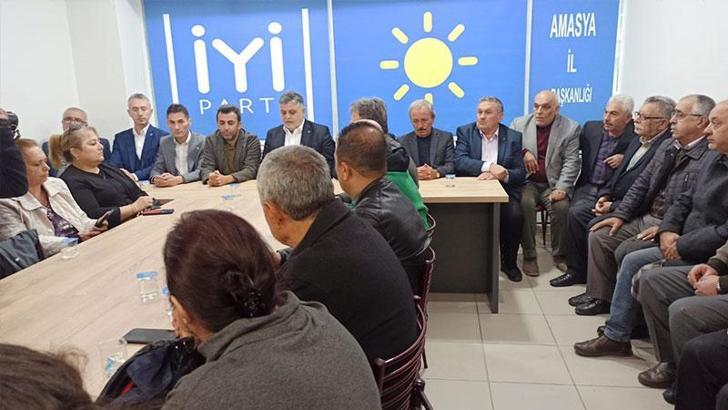 Amasya’da İYİ Parti'den 300 kişi istifa etti