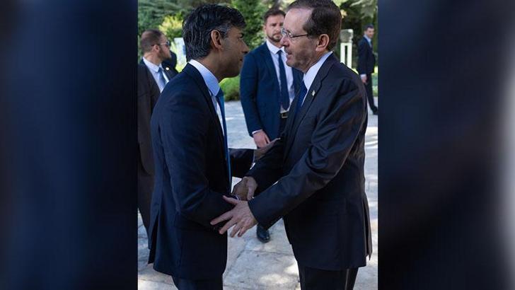 İngiltere Başbakanı Sunak, Hertzog ile görüştü