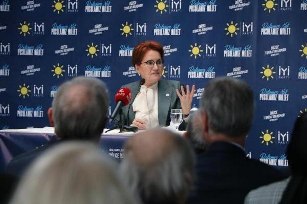 Akşener: Netanyahu'nun yaptığı her türlü mezalimi, terörü lanetliyorum