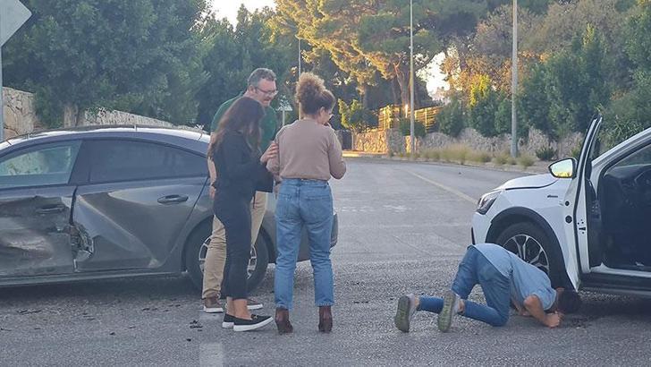 Oyuncu Esra Akkaya Bodrum’da kaza yaptı