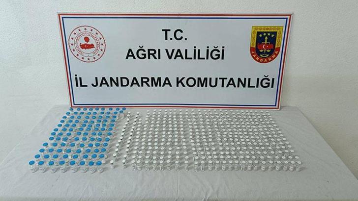Ağrı’da 1 milyon 110 bin lira değerinde botoks ele geçirildi
