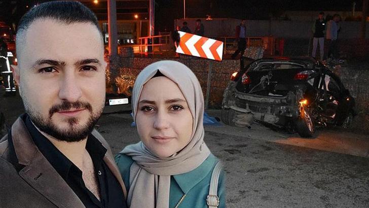 Eşine sürpriz yapıp, açık hava sinemasına götürürken kaza yaşanmış