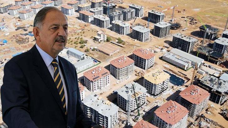 Bakan Özhaseki: Malatya'da 2 ay içinde afet konutlarımızı teslim etmeye başlıyoruz