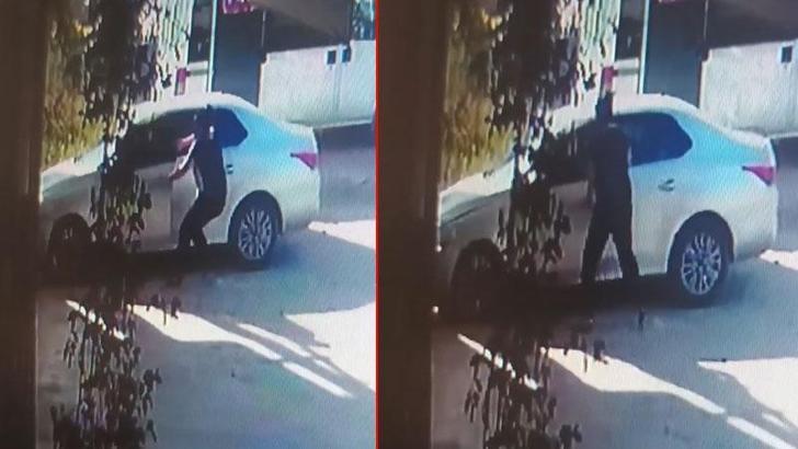 5 yaşlarındaki çocuk, kontağı çevirince otomobil duvara çarptı