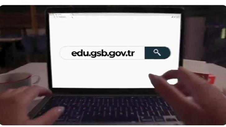 Bakanlık: GSB EDU projesi hayata geçirildi