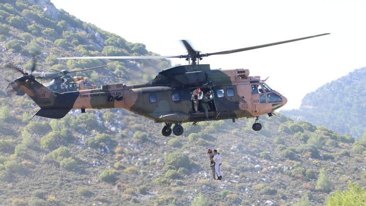 Türkiye ve KKTC'den nefes kesen tatbikat