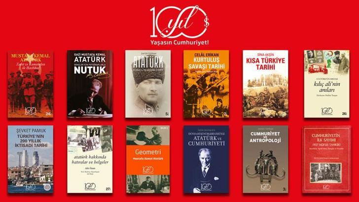 Türkiye İş Bankası Kültür Yayınları’ndan Cumhuriyetin 100. yılına özel seri