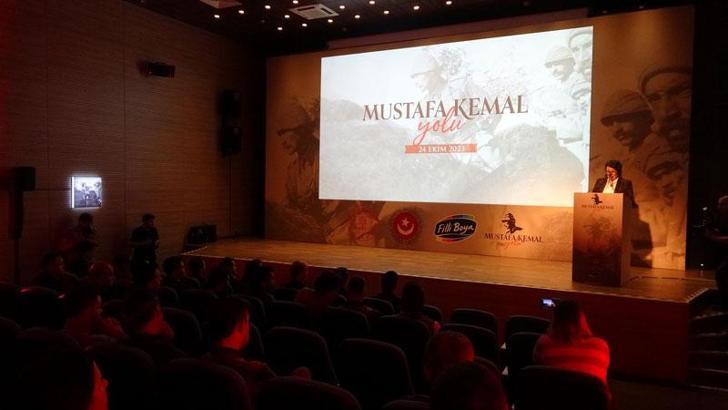 'Mustafa Kemal Yolu Projesi'nin yapılış aşamaları sinevizyon gösterisiyle izletildi
