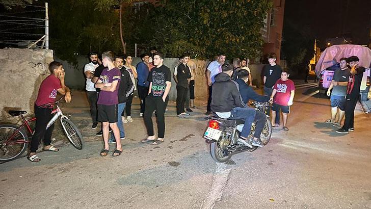 Adana'da doğum gününde patlatılan havai fişeğin sesi mahalleliyi sokağa döktü