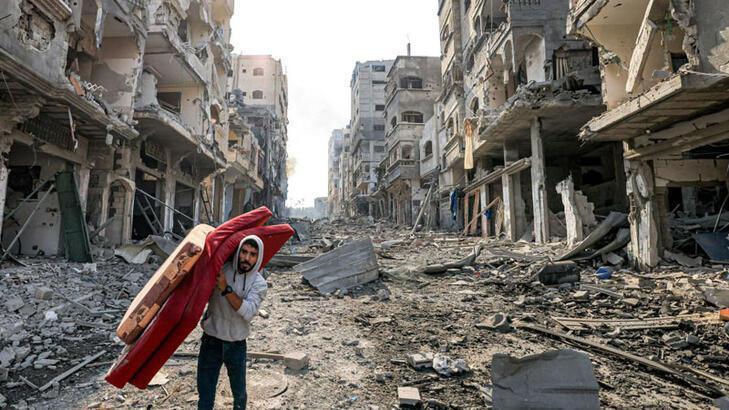 Gazze’de yerinden edilenlerin sayısı 600 bine yaklaştı