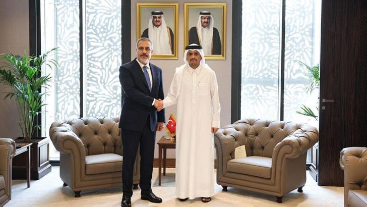 Bakan Fidan, Katarlı mevkidaşı Al Sani ile görüştü