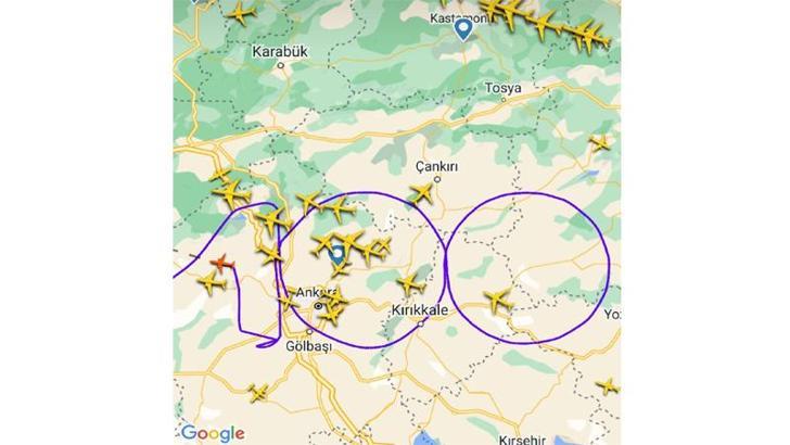 Pegasus'un 100’üncü yıl uçağı gökyüzüne '100' çizdi