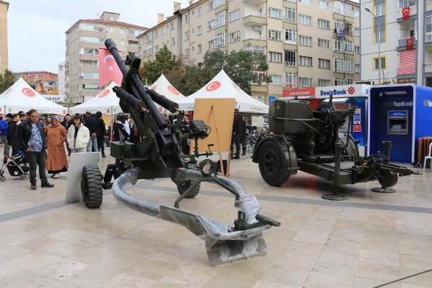 Çankırı'da yerli silahlar tanıtıldı