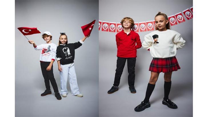 DeFacto’dan Cumhuriyetin 100’üncü yılına özel çocuk koleksiyonu