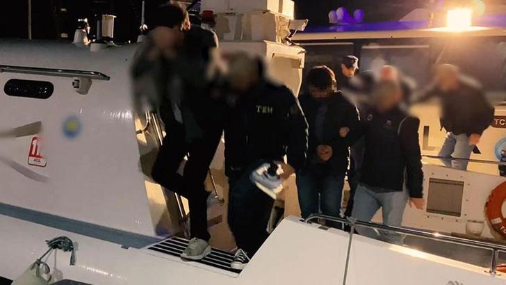 Çanakkale'de yurt dışına kaçış hazırlığındayken yakalanan FETÖ şüphelileri adliyede