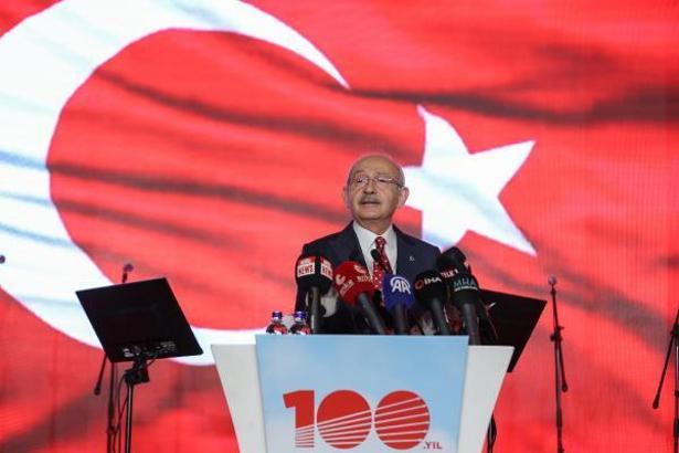 Kılıçdaroğlu: Bizler Atatürk'ün çizdiği istikamette 100 yıl sonra yeni bir hedefle bir aradayız