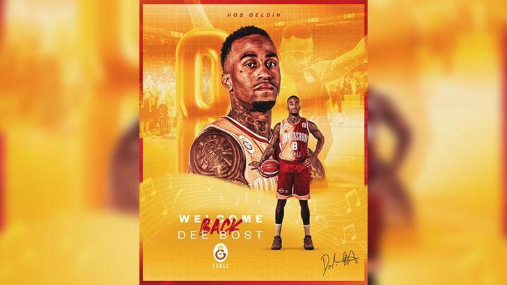 Galatasaray, Dee Bost'u yeniden kadrosuna kattı