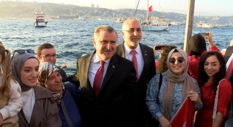 Cumhuriyet’in 100’üncü yılı Boğaz’da coşkuyla kutlandı