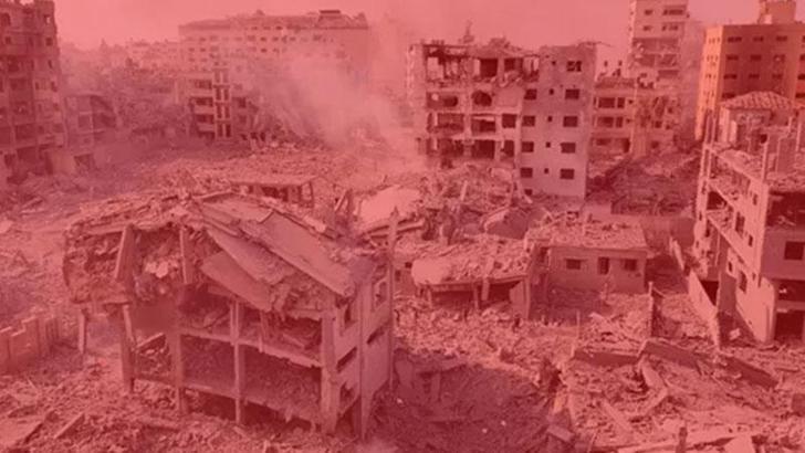 İsrail, Filistin Kızılayı'nın yardım deposunu vurdu