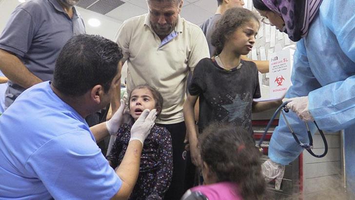 Filistin Kızılayı: Al-Quds hastanesinde korku ve panik içindeyiz