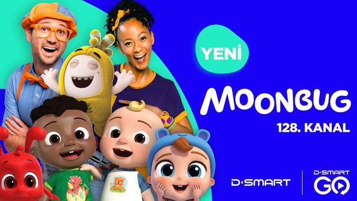 Çocuk kanalı Moonbug, D-Smart’ta yayın hayatına başladı