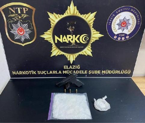 Elazığ’da uyuşturucu operasyonunda 4 gözaltı