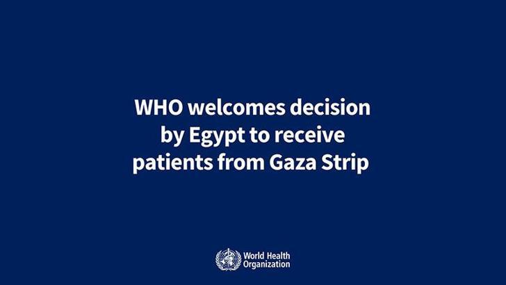 DSÖ’den Mısır’a Gazze’den 81 yaralıyı aldığı için teşekkür