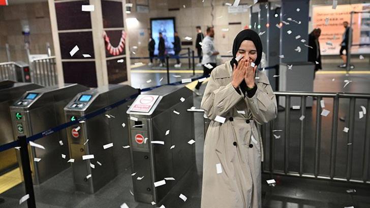 İstanbul'da raylı sistem kullanımında tarihi rekor