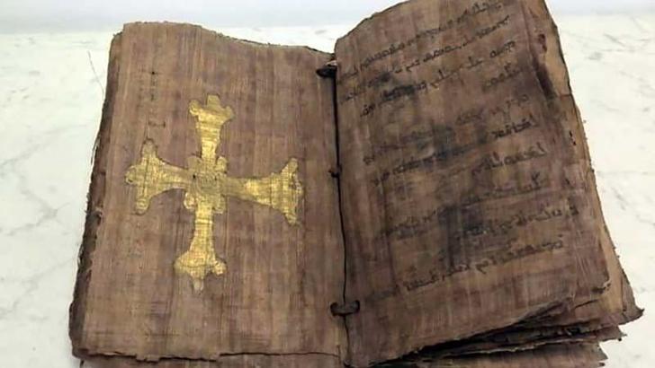 Çerkezköy'de 650 yıllık el yazması İncil ele geçirildi