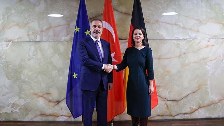 Bakan Fidan, Alman ve Ukraynalı mevkidaşlarıyla görüştü