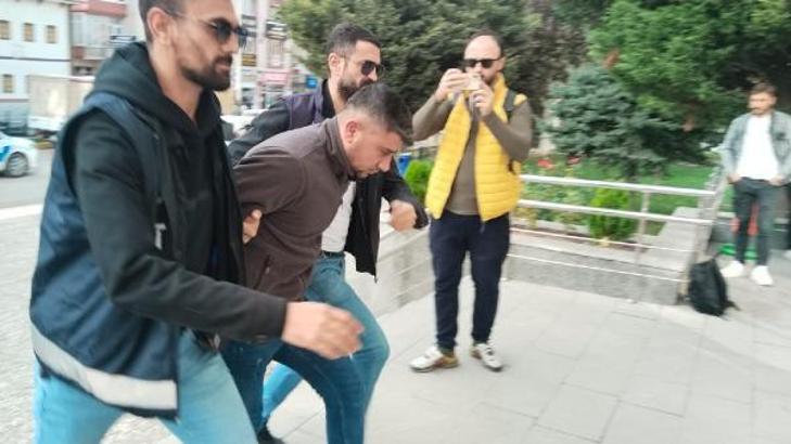 Çorum'da 1 kişiyi öldürüp, 1 kişiyi de yaralayan uzman çavuş adliyede (2)