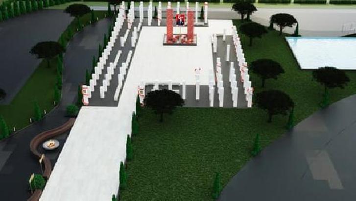 100 yılın anıtı Atakum’da inşa ediliyor