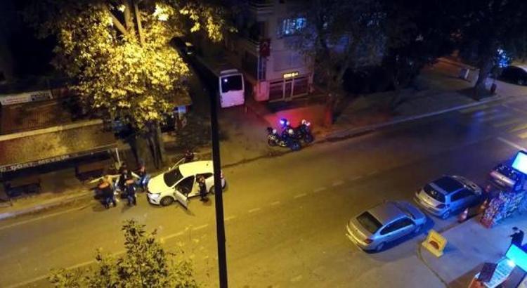 Edirne'de polisten asayiş uygulaması