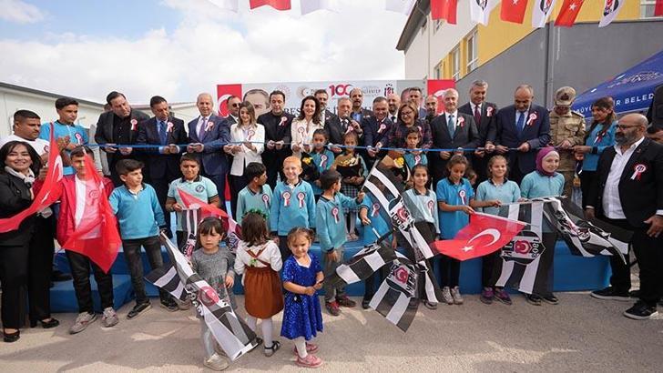 Gaziantep Oğuzeli Beşiktaş İlkokulu'nun açılışı yapıldı