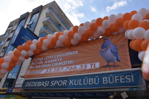 Süper Loto İzmir Karşıyaka'da 52 milyon 287 bin 766 TL kazandırdı