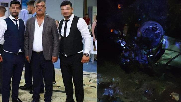 Adana'da köpeğe çarpan otomobil takla attı: 1 ölü, 2 yaralı