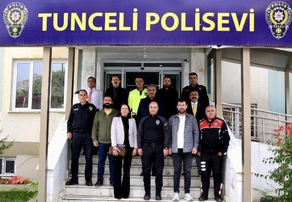 Tunceli İl Emniyet Müdürü Duman, basın mensuplarıyla bir araya geldi