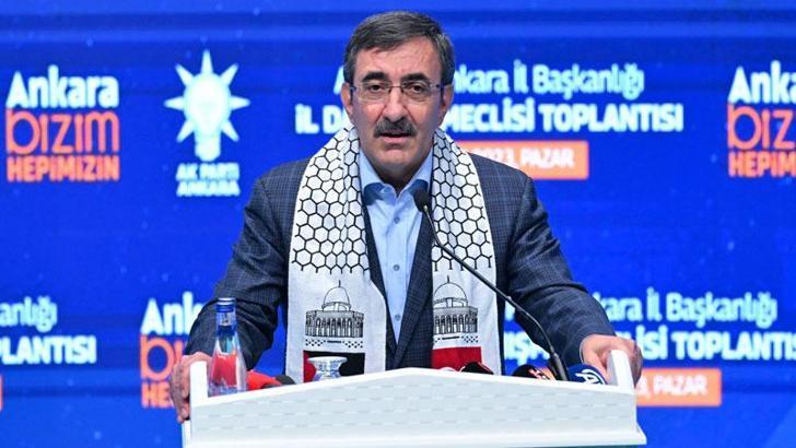 Cumhurbaşkanı Yardımcısı Yılmaz: Orta Doğu'da oynanmaya çalışılan oyunlar da boşa çıkarılacak