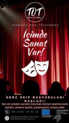 Trabzon'da gençlere tiyatro eğitimi