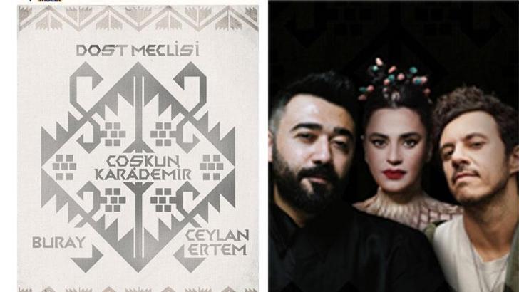 Buray ve Ceylan Ertem, Coşkun Karademir'in sahnesine konuk oluyor
