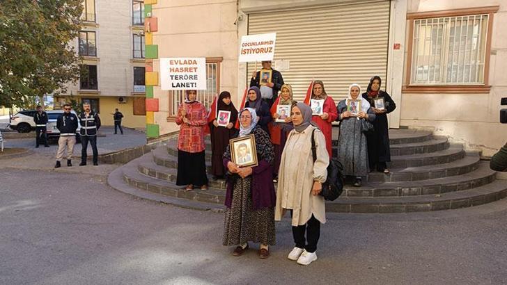 HDP önündeki evlat nöbetinde aile sayısı 369 oldu