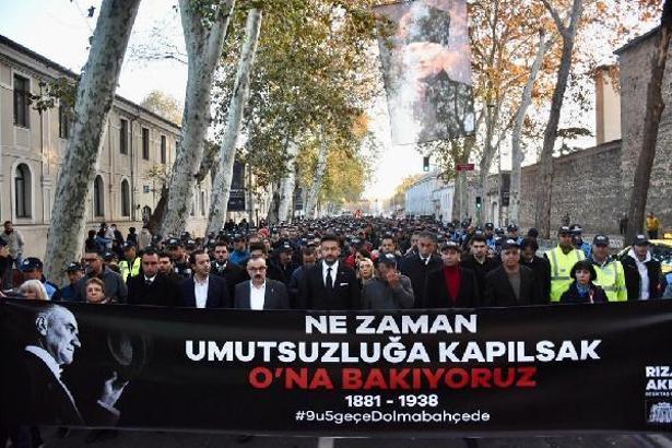 Beşiktaş Belediyesi 10 Kasım'da 'Saygı Yürüyüşü' düzenliyor