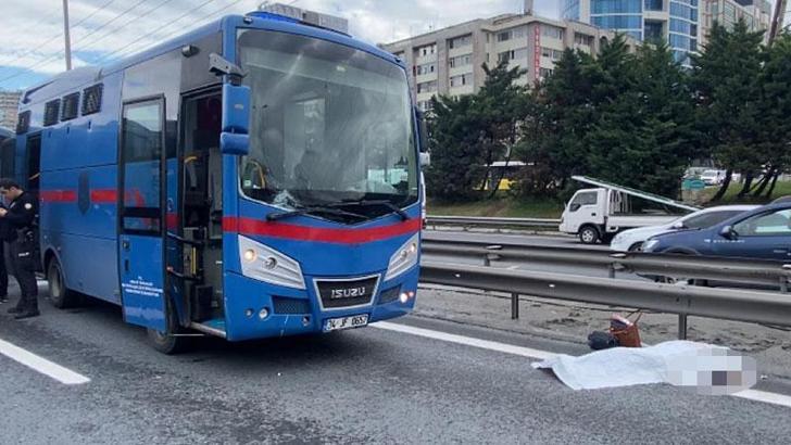Bahçelievler'de cezaevi aracının çarptığı kadın öldü
