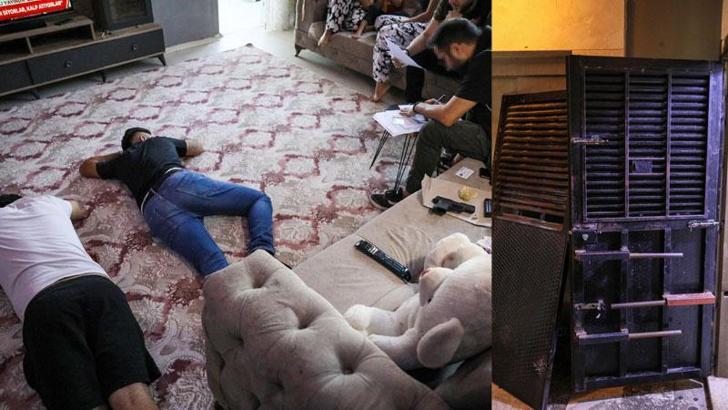 İki demir kapıyla önlem alınan evde uyuşturucu baskınında gözaltına alındı, 'temizlik yapıyordum' dedi